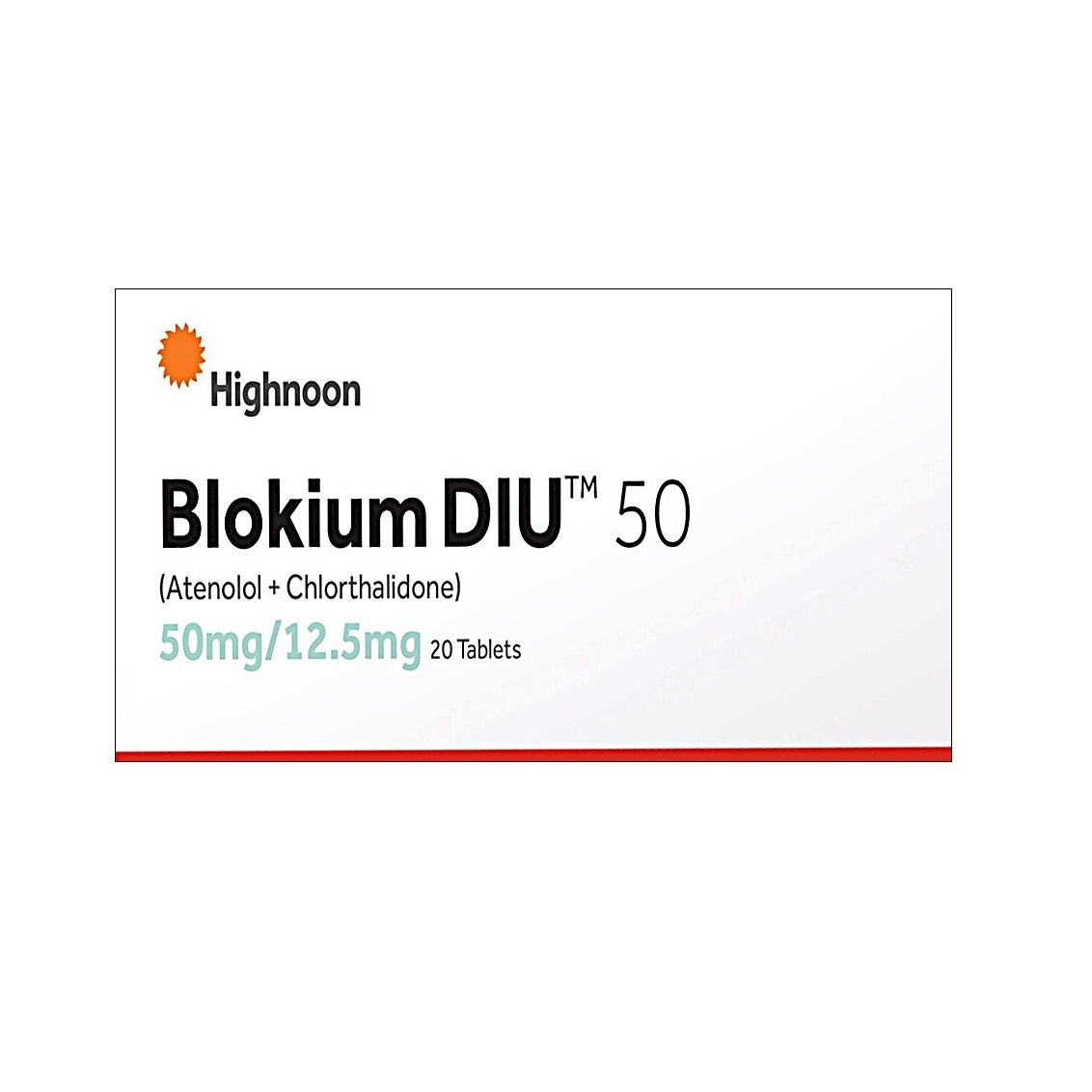 BLOKIUM DIU 50 MG TABLET