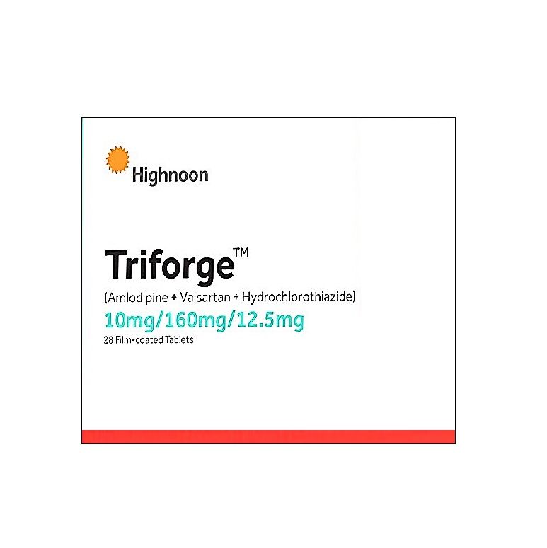 TRIFORGE 10/160/12.5 TABLET