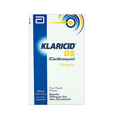 KLARICID DS SYRUP 60ML