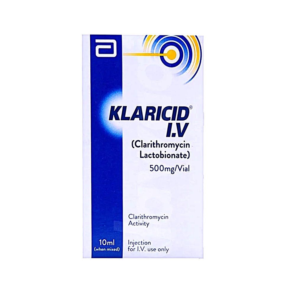 KLARICID INJECTION 500 MG