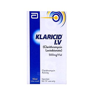 KLARICID INJECTION 500 MG