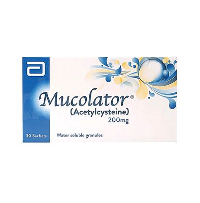 MUCOLATOR POWDER 200 MG