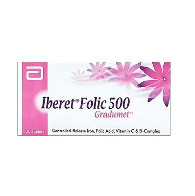 IBERET FOLIC 500 TABLET