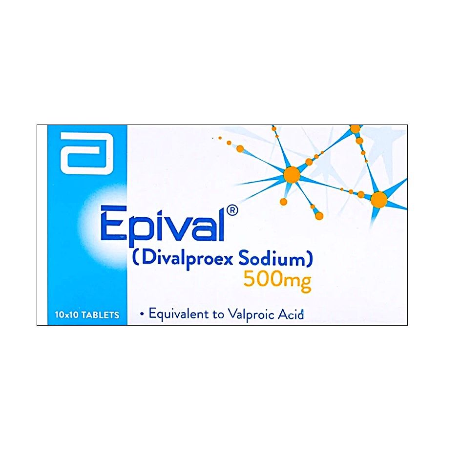 EPIVAL  500MG TABLET