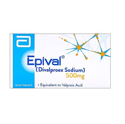 EPIVAL  500MG TABLET