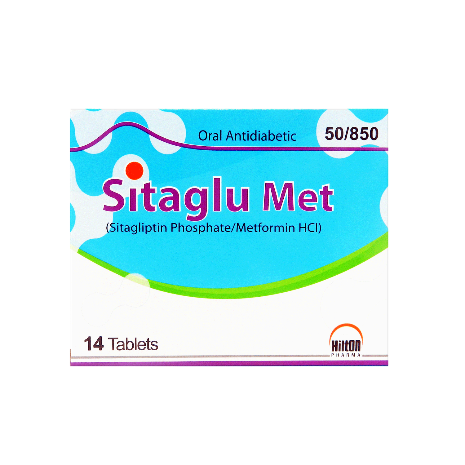 SITAGLU MET 50/850MG TABLET