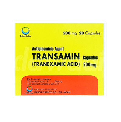 TRANSAMIN CAPSULE 500 MG