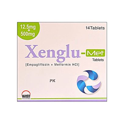 XENGLU MET 12.5MG+500MG TABLET