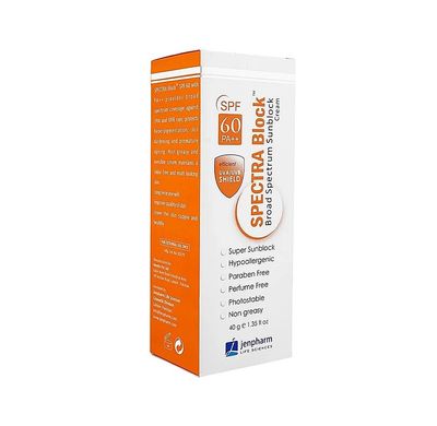 SPECTRA BLOCK SPF 60 40GM CREAM
