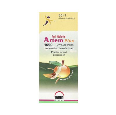 ARTEM PLUS SYRUP 15/90 MG 30 ML