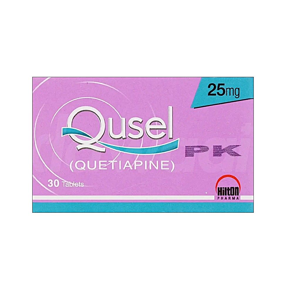 QUSEL 25MG TABLET
