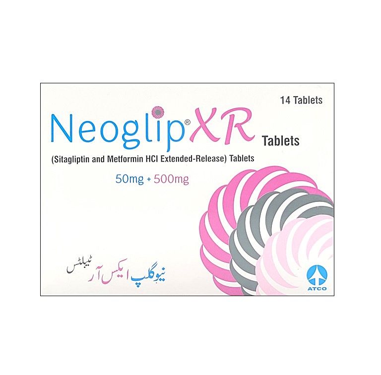 NEOGLIP XR 50/500MG TABLET