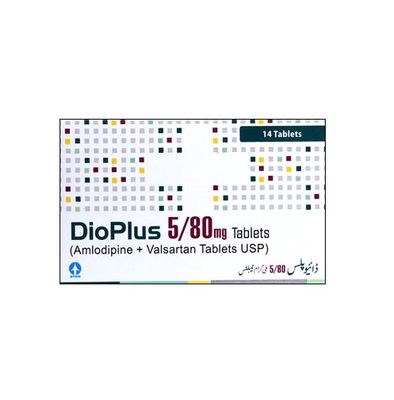 DIO PLUS 5/80 MG TABLET