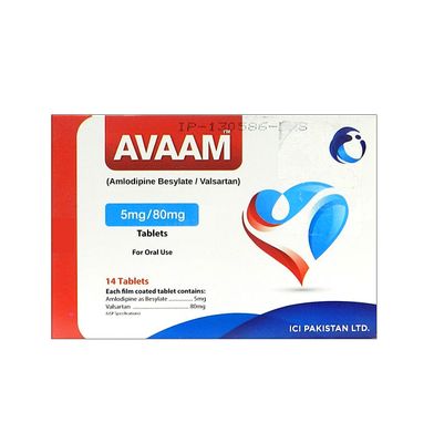 AVAAM 5MG/80MG TABLET