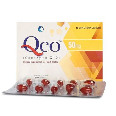 QCO 50MG SOFTGEL CAPSULE