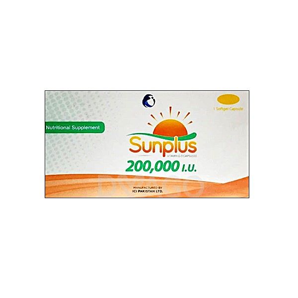 SUNPLUS 200000 I.U CAPSULE