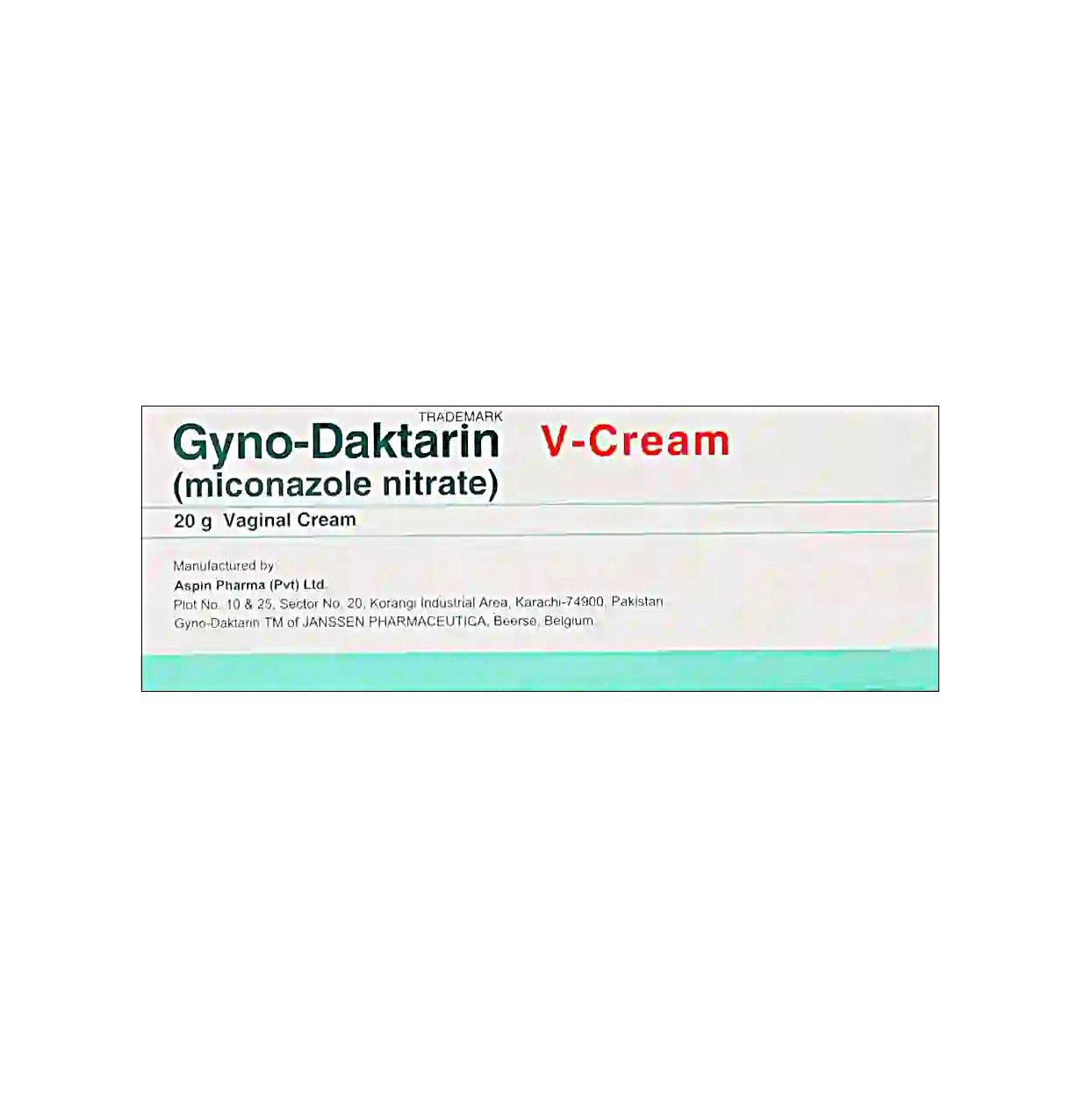 GYNO DAKTARIN VAG CREAM 20GM