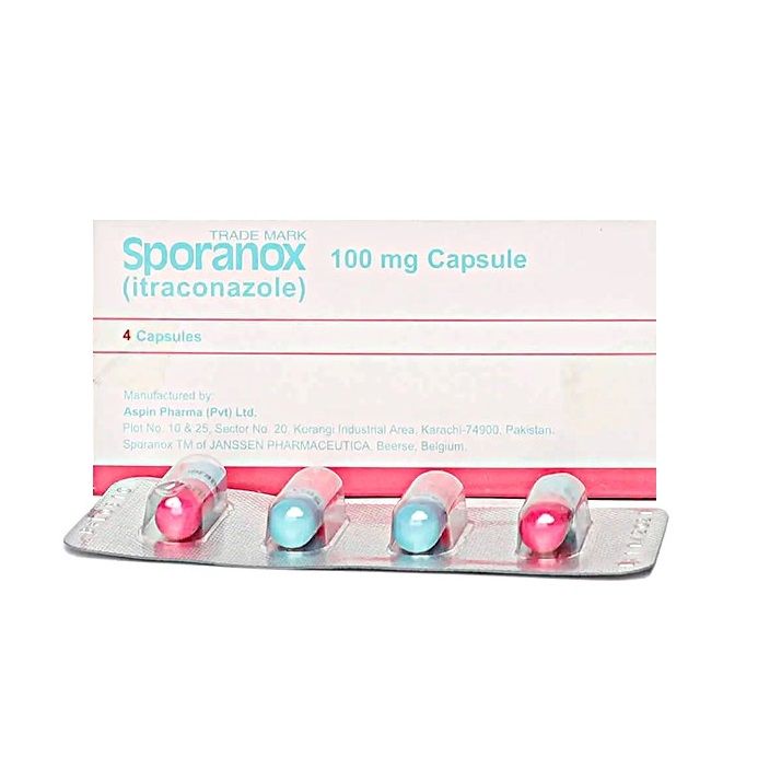 SPORANOX 100 MG CAPSULE