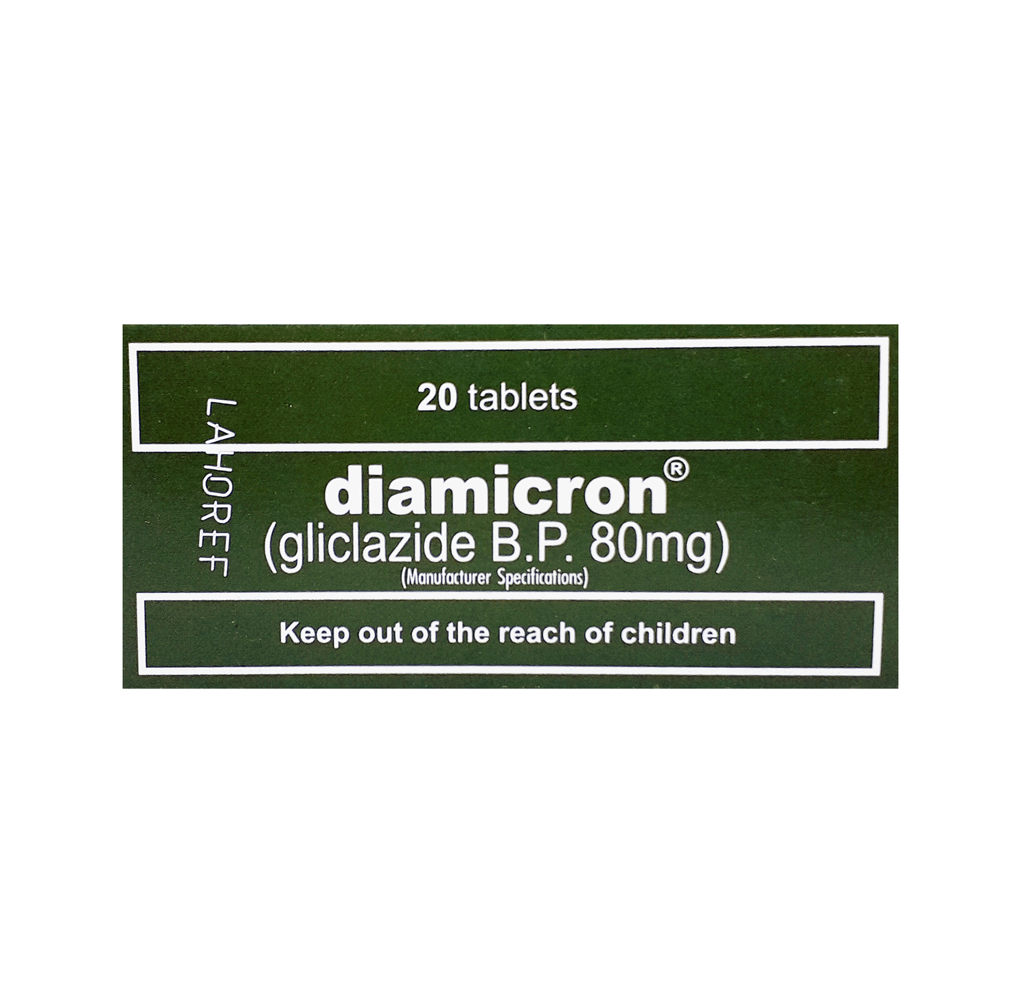 DIAMICRON  80MG TABLET