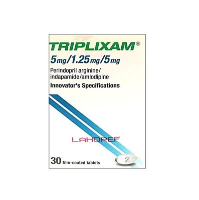 TRIPLIXAM 5/1.25/5MG TABLET