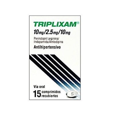 TRIPLIXAM 10/2.5/10MG TABLET