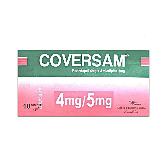 COVERSAM 4/5MG TABLET