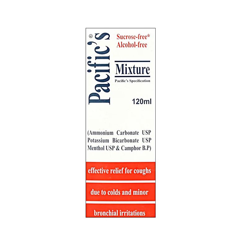PACIFIC’S COUGH MIXTURE 120ML SYRUP