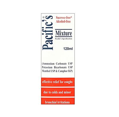 PACIFIC’S COUGH MIXTURE 120ML SYRUP