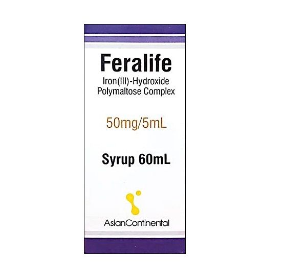 FERALIFE 50MG/5ML 60ML SYRUP