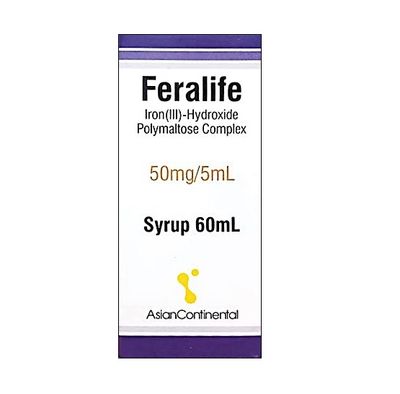 FERALIFE 50MG/5ML 60ML SYRUP