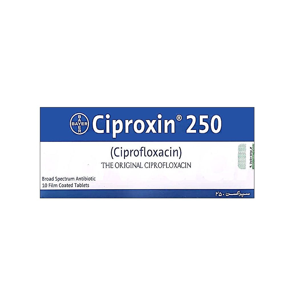 CIPROXIN 250MG TABLET