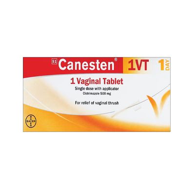 CANESTEN VAGINAL 500MG TABLET