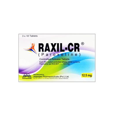 RAXIL CR 12.5MG TABLET