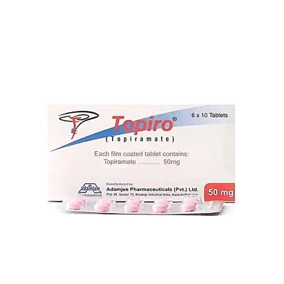 TOPIRO 50 MG TABLET