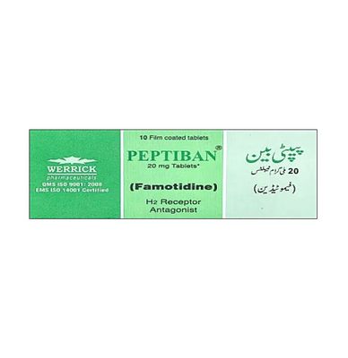 PEPTIBAN 20 MG TABLET