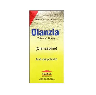 OLANZIA 10 MG TABLET