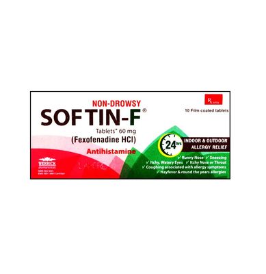 SOFTIN F 60MG TABLET
