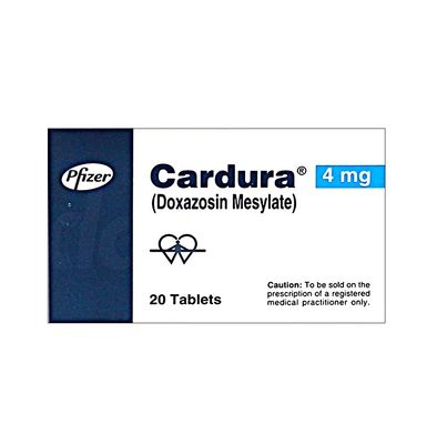 CARDURA 4 MG TABLET