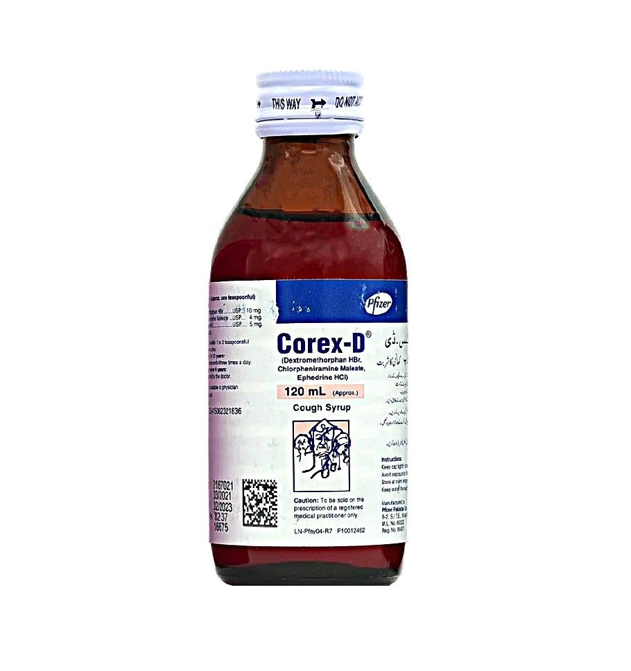COREX D 120ML SYRUP