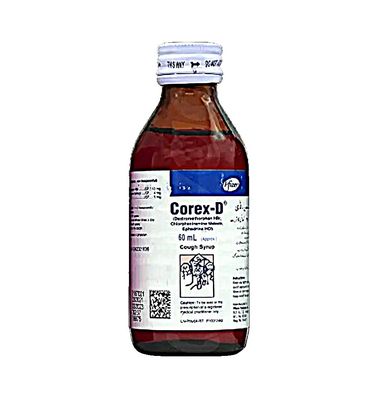 COREX D 60 ML SYRUP