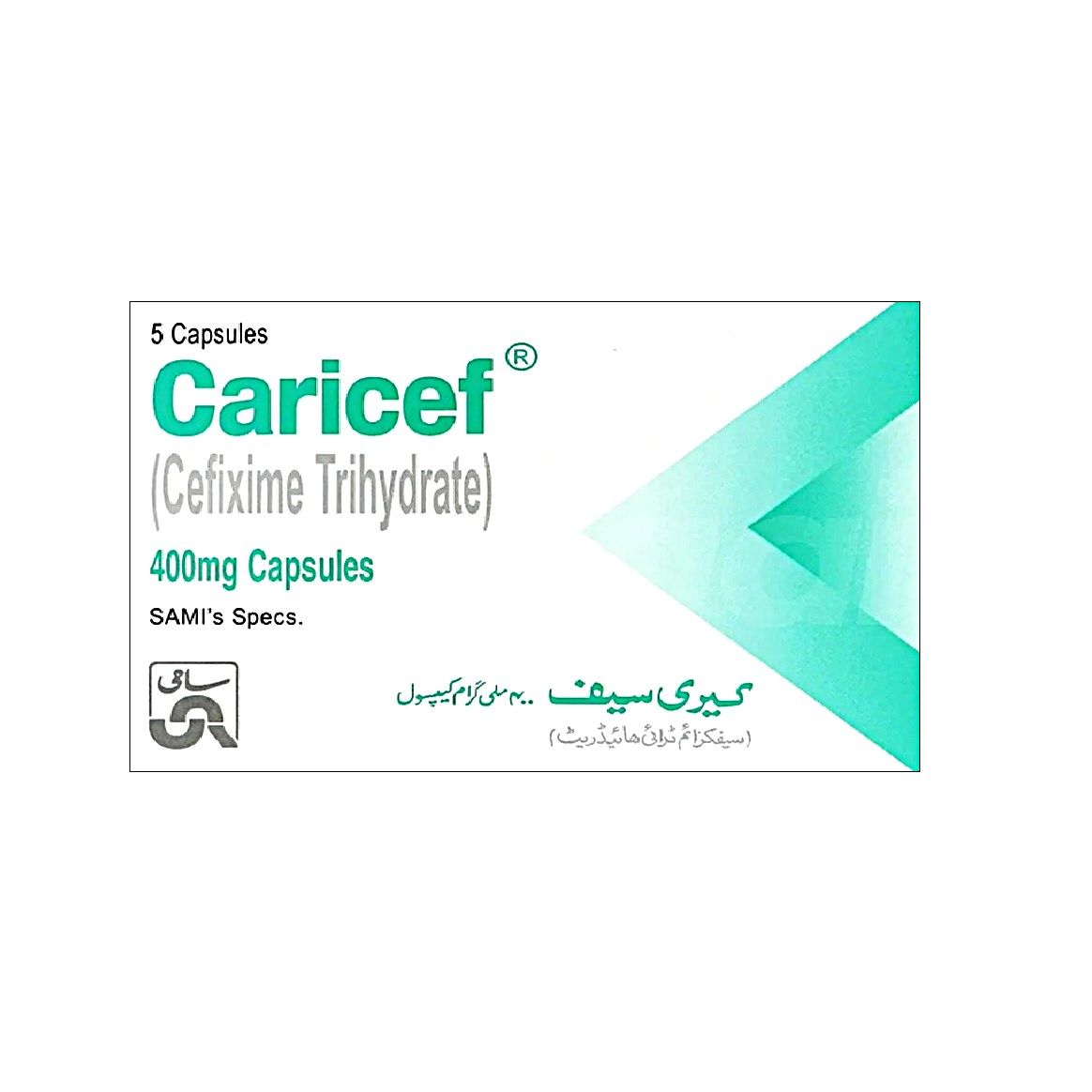 CARICEF CAPSULE 400 MG