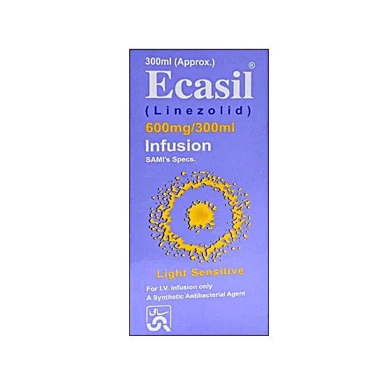 ECASIL INF 600 MG 300 ML INJECTION