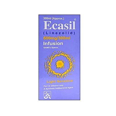 ECASIL INF 600 MG 300 ML INJECTION
