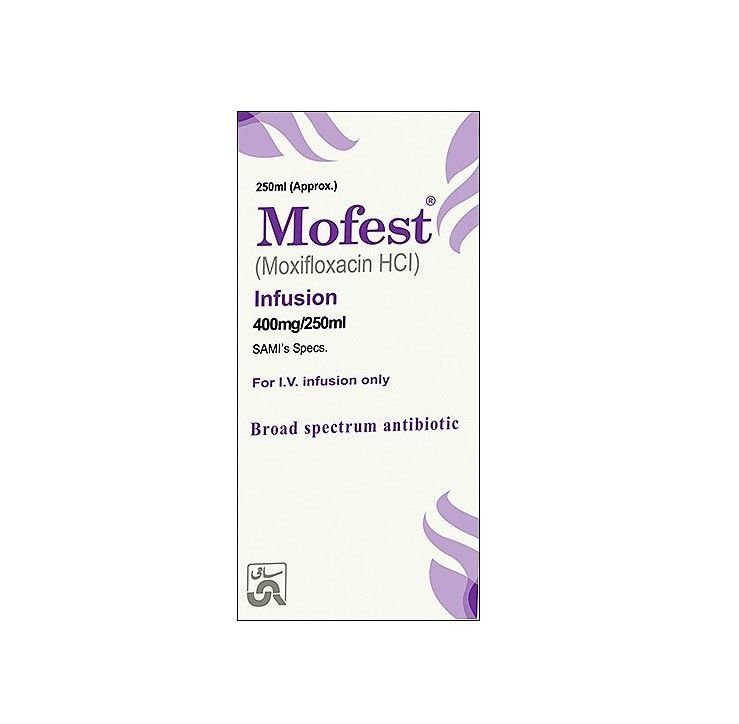 MOFEST INF 400 MG 250 ML INJECTION
