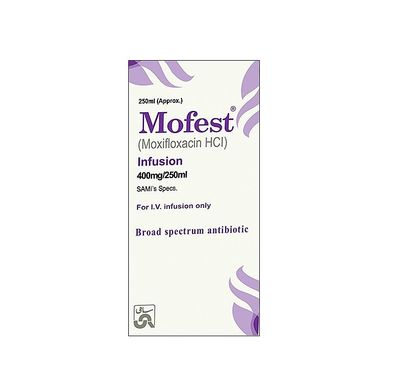 MOFEST INF 400 MG 250 ML INJECTION