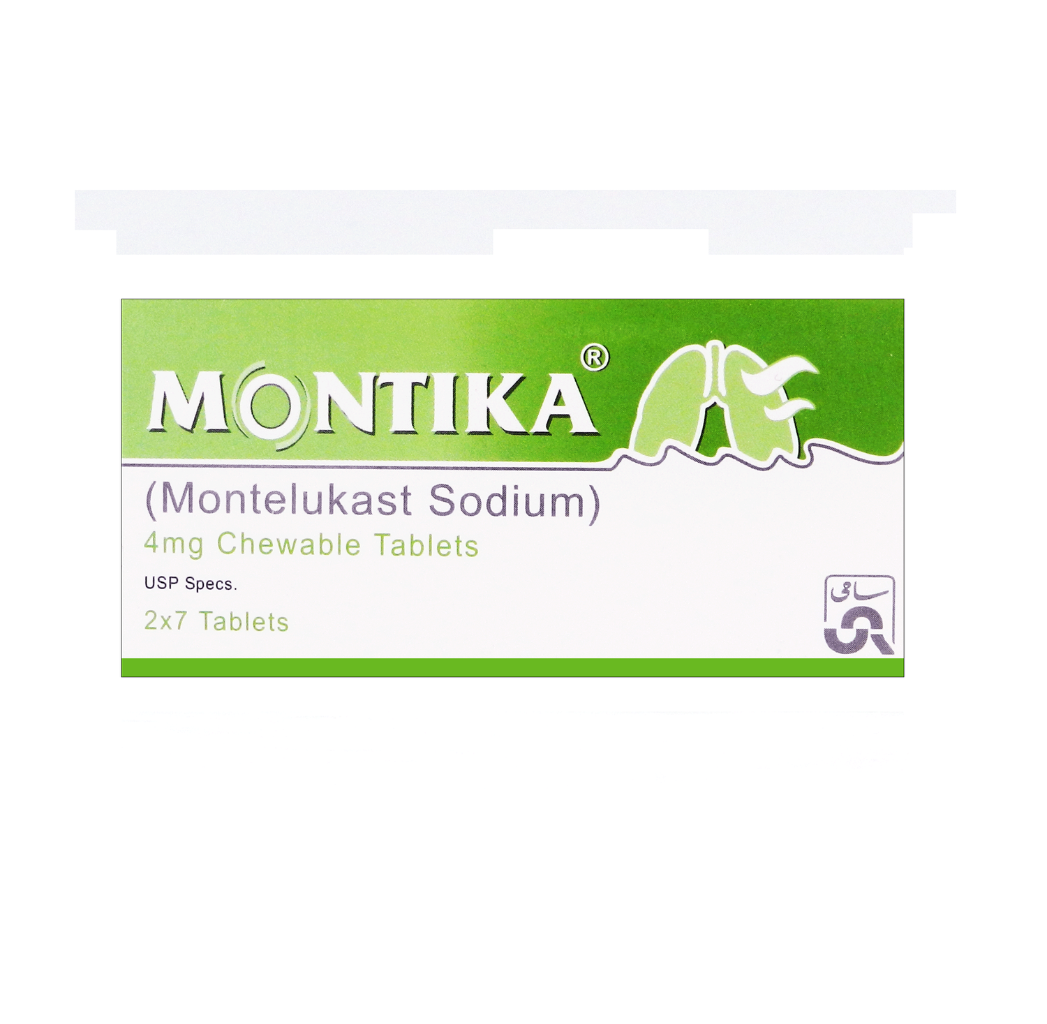 MONTIKA CHEWABLE 4 MG TABLET
