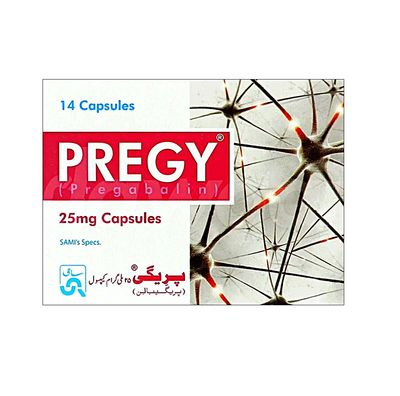 PREGY 25MG CAPSULE