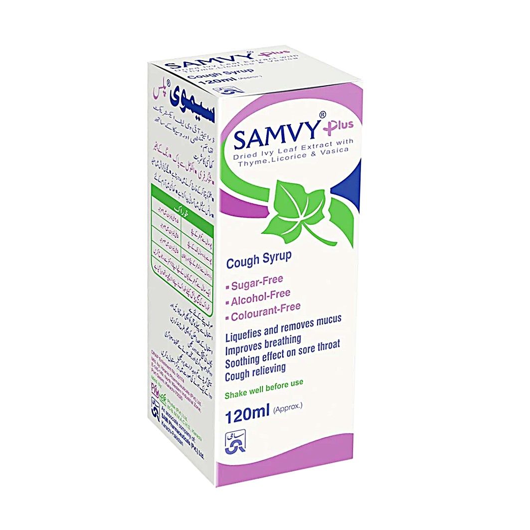 SAMVY PLUS SYRUP 120ML