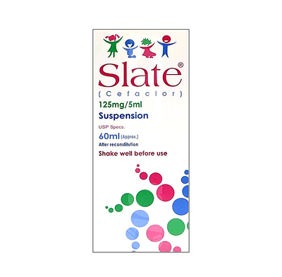 SLATE SYRUP 250 MG 60 ML