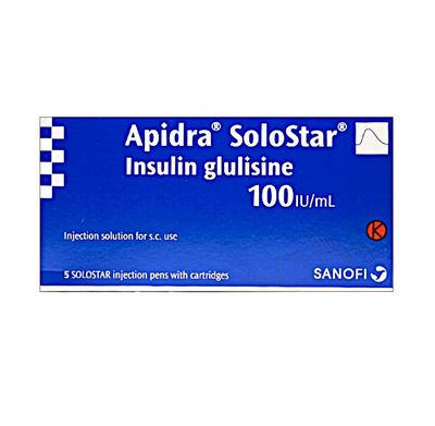 APIDRA  SOLOSTAR INJECTION 100 IU 3ML